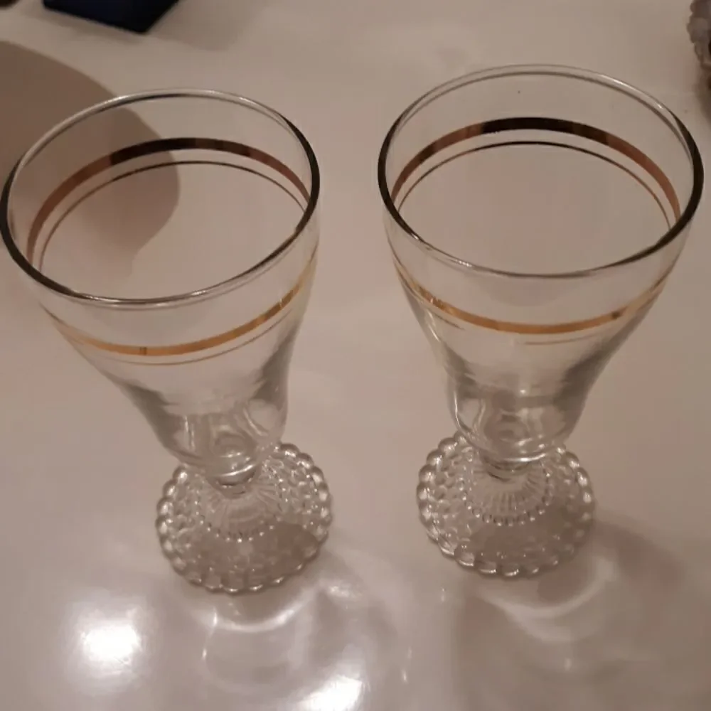 Set of two Vintage Sundae Glasses